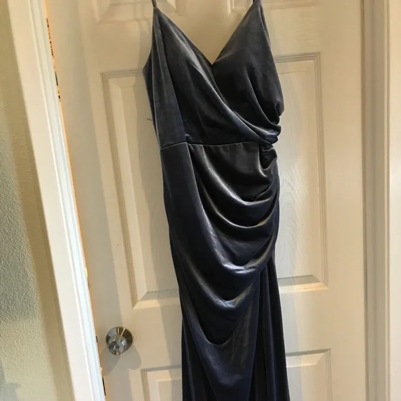 Revelry | Dresses | Revelry Rory Velvet Bridesmaid Dress | Poshmark